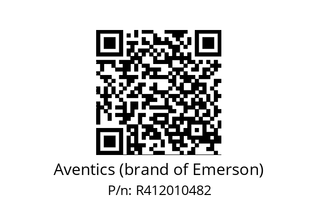   Aventics (brand of Emerson) R412010482