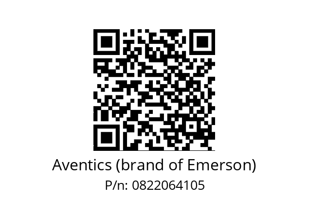   Aventics (brand of Emerson) 0822064105