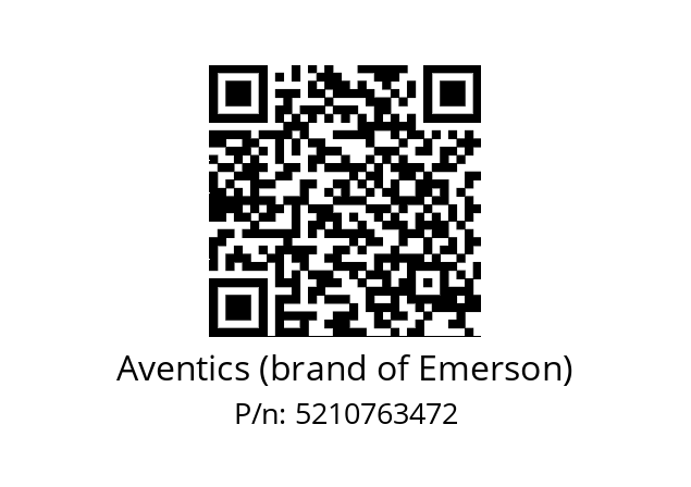   Aventics (brand of Emerson) 5210763472