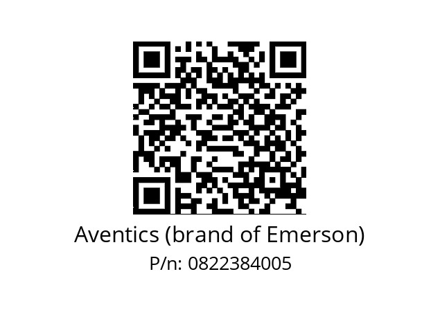   Aventics (brand of Emerson) 0822384005