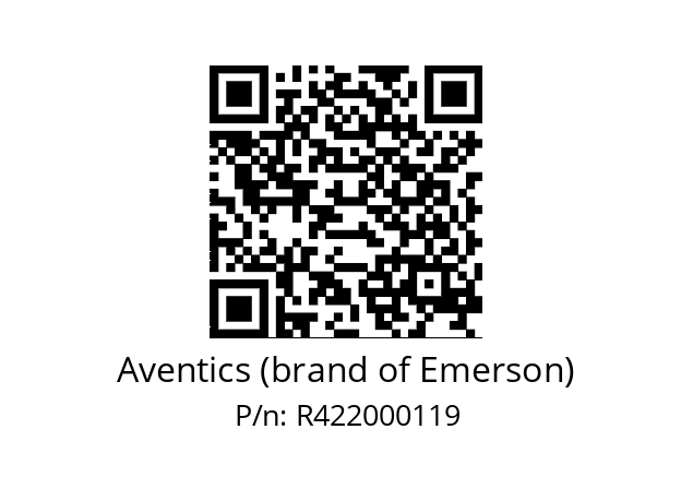   Aventics (brand of Emerson) R422000119