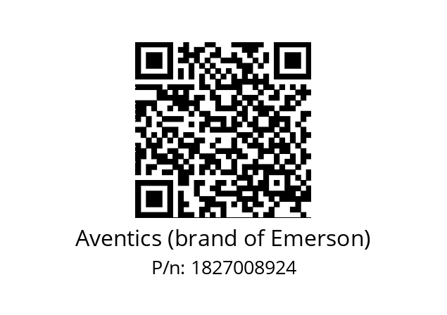   Aventics (brand of Emerson) 1827008924