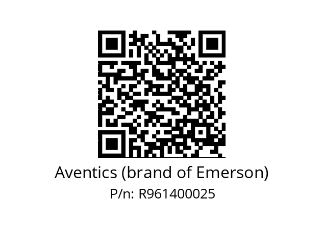   Aventics (brand of Emerson) R961400025