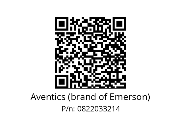  MNI-DA-20-0015-U-01-01-1-00-000-00 Aventics (brand of Emerson) 0822033214