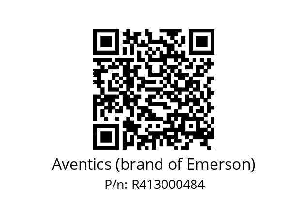   Aventics (brand of Emerson) R413000484