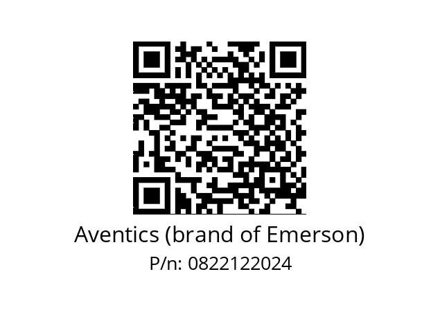   Aventics (brand of Emerson) 0822122024