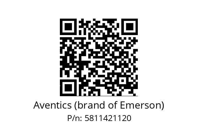   Aventics (brand of Emerson) 5811421120