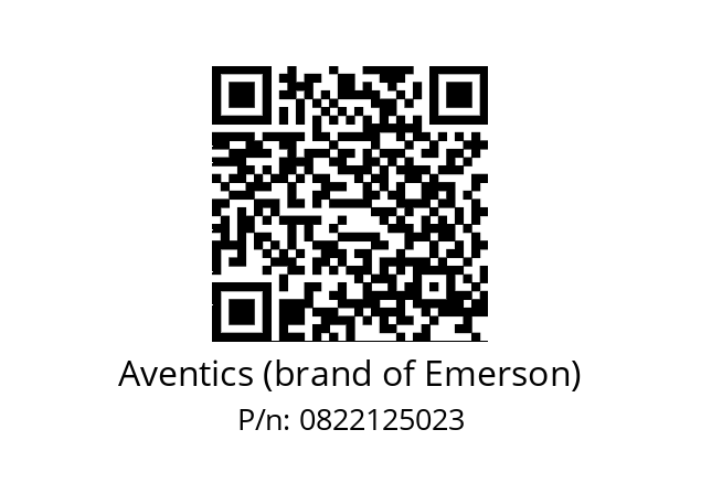   Aventics (brand of Emerson) 0822125023