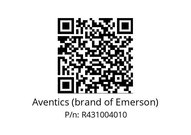   Aventics (brand of Emerson) R431004010