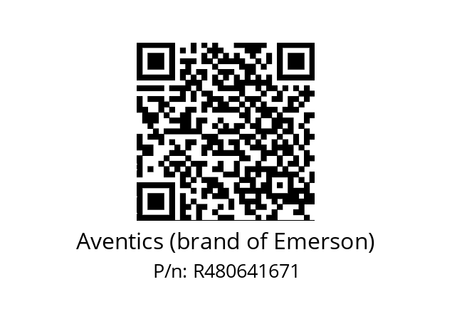   Aventics (brand of Emerson) R480641671