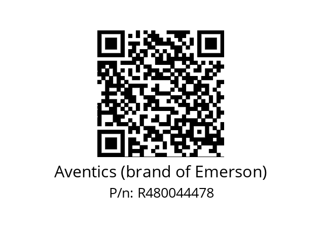   Aventics (brand of Emerson) R480044478