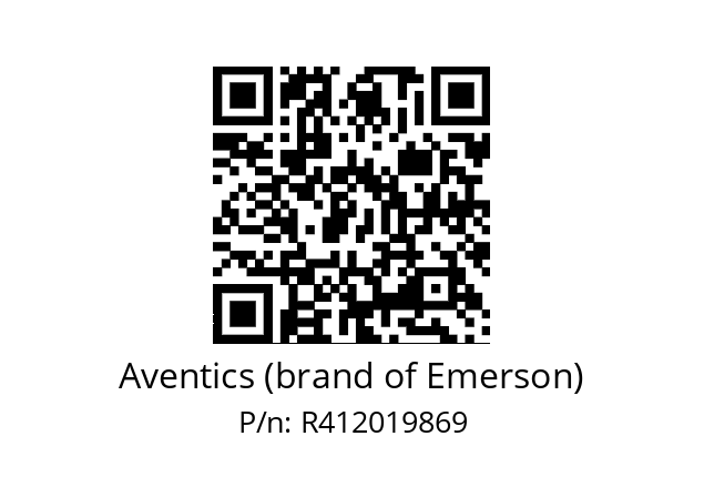   Aventics (brand of Emerson) R412019869