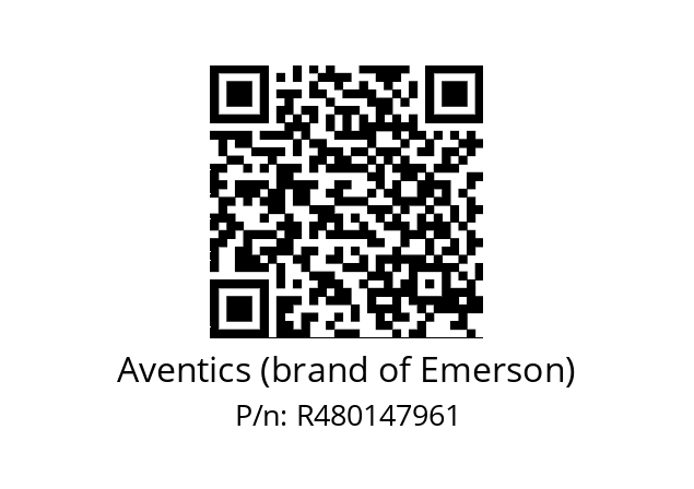   Aventics (brand of Emerson) R480147961