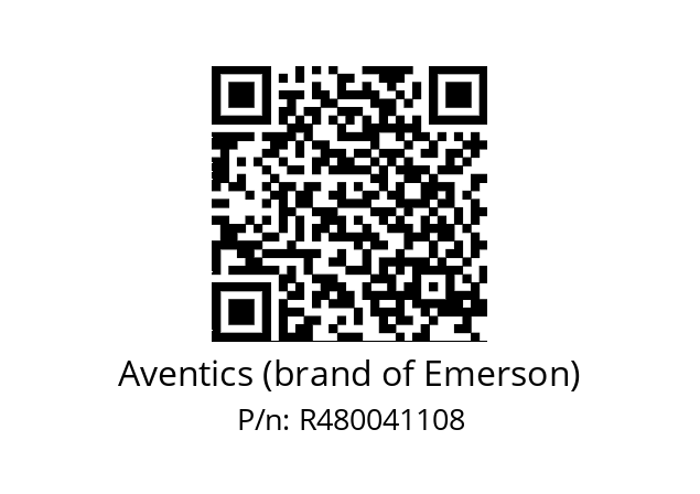   Aventics (brand of Emerson) R480041108