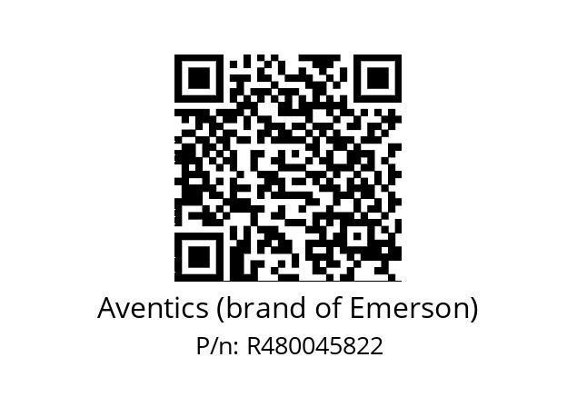   Aventics (brand of Emerson) R480045822