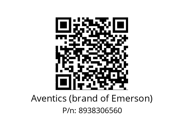   Aventics (brand of Emerson) 8938306560