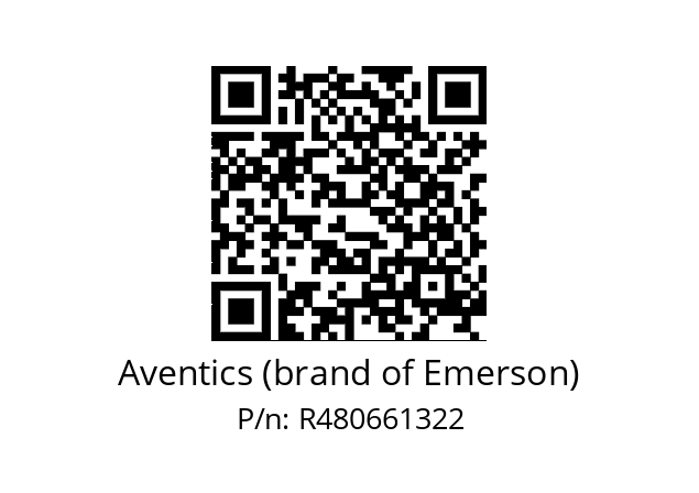   Aventics (brand of Emerson) R480661322