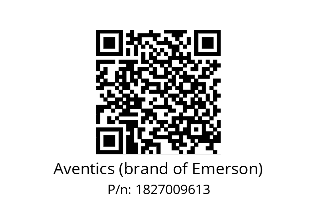   Aventics (brand of Emerson) 1827009613