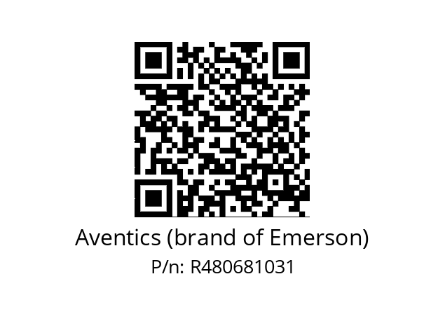   Aventics (brand of Emerson) R480681031