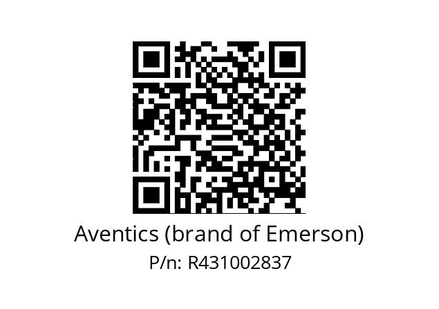   Aventics (brand of Emerson) R431002837