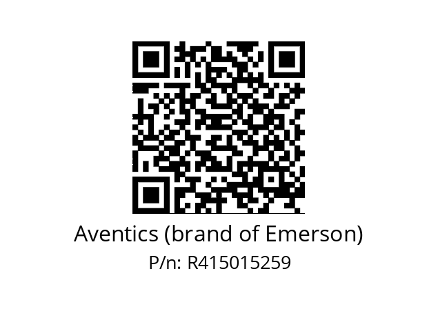   Aventics (brand of Emerson) R415015259