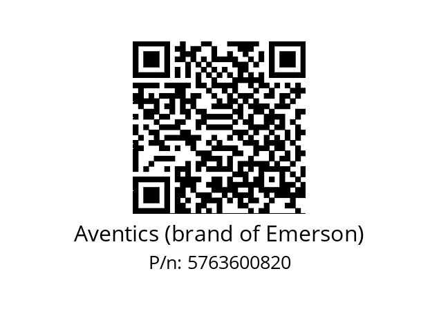   Aventics (brand of Emerson) 5763600820