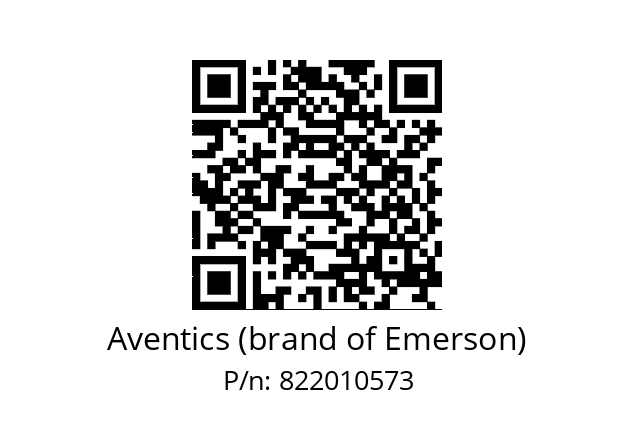   Aventics (brand of Emerson) 822010573