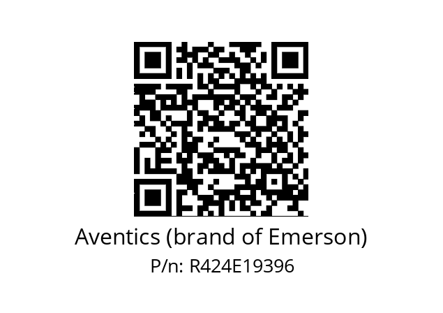   Aventics (brand of Emerson) R424E19396