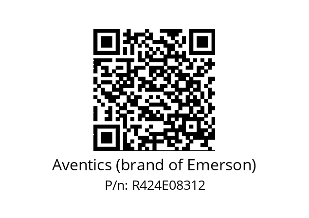   Aventics (brand of Emerson) R424E08312