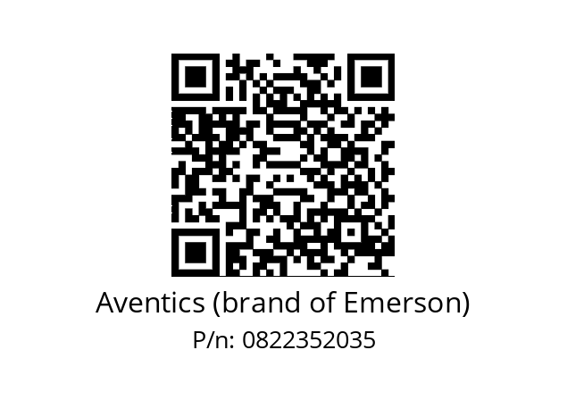   Aventics (brand of Emerson) 0822352035