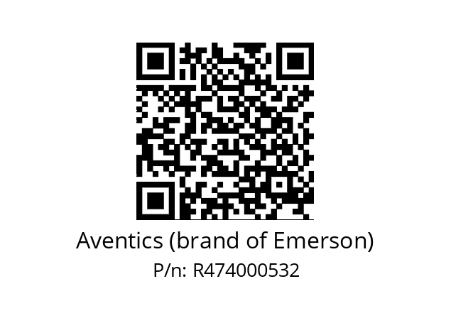   Aventics (brand of Emerson) R474000532