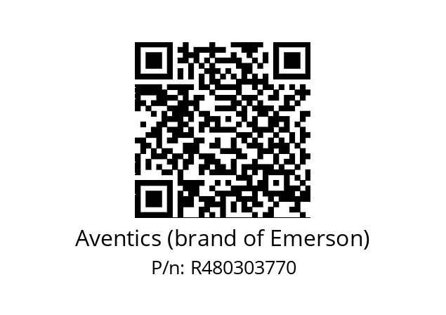   Aventics (brand of Emerson) R480303770