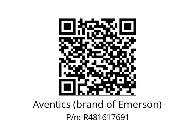   Aventics (brand of Emerson) R481617691