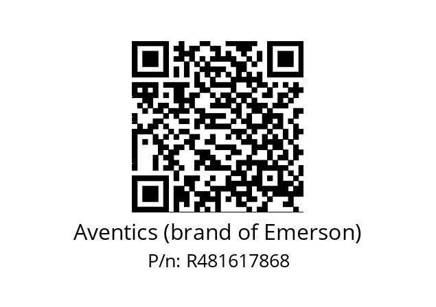   Aventics (brand of Emerson) R481617868