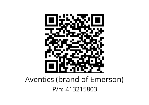   Aventics (brand of Emerson) 413215803