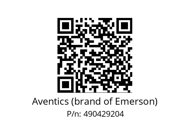   Aventics (brand of Emerson) 490429204