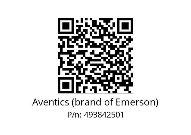   Aventics (brand of Emerson) 493842501