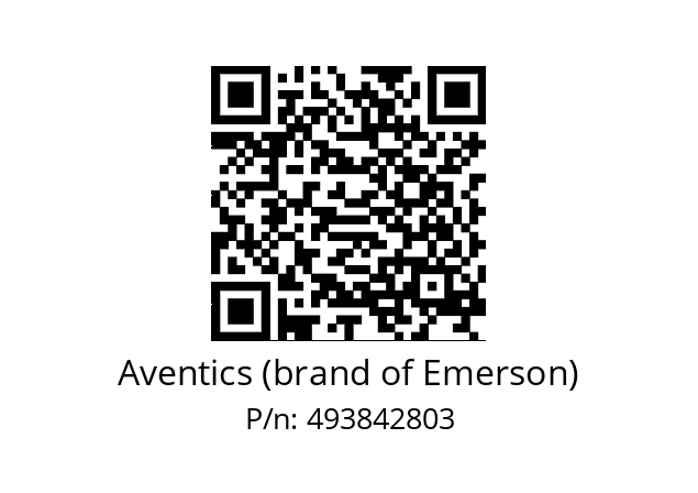   Aventics (brand of Emerson) 493842803