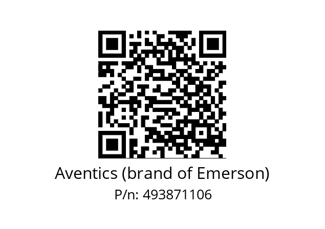   Aventics (brand of Emerson) 493871106