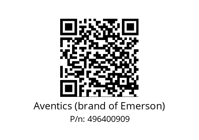   Aventics (brand of Emerson) 496400909