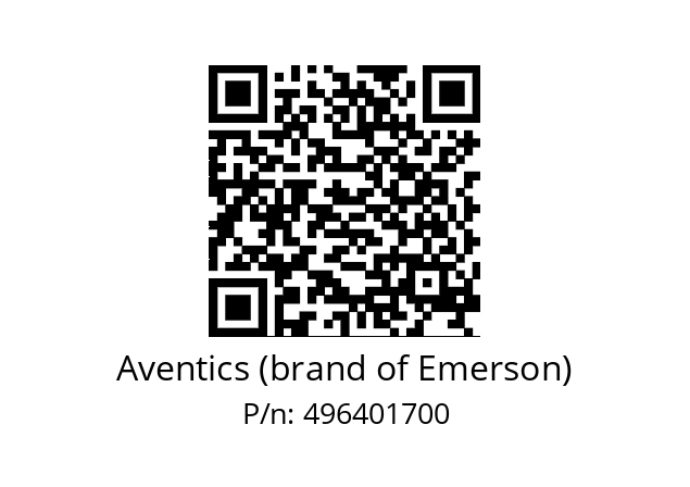   Aventics (brand of Emerson) 496401700