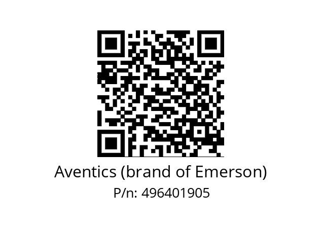   Aventics (brand of Emerson) 496401905