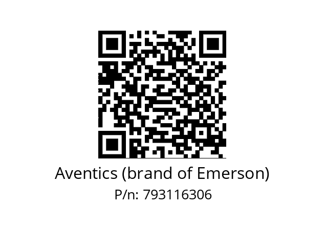   Aventics (brand of Emerson) 793116306