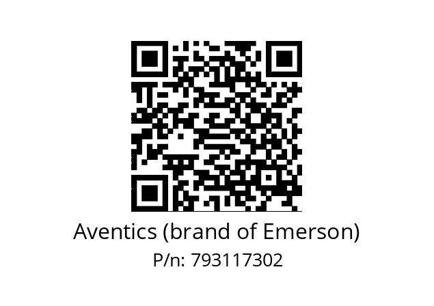   Aventics (brand of Emerson) 793117302