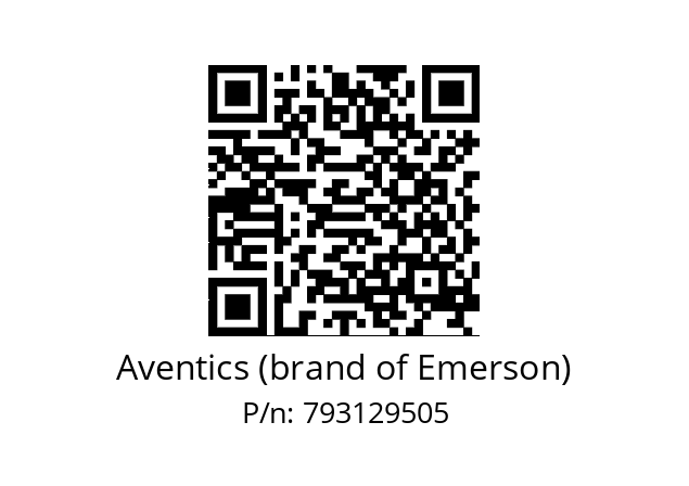   Aventics (brand of Emerson) 793129505