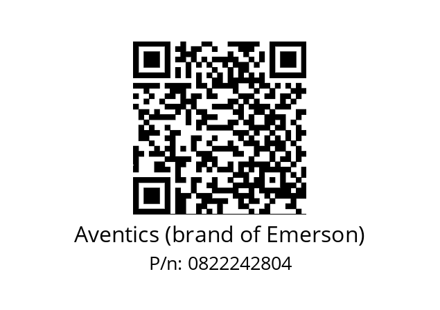   Aventics (brand of Emerson) 0822242804