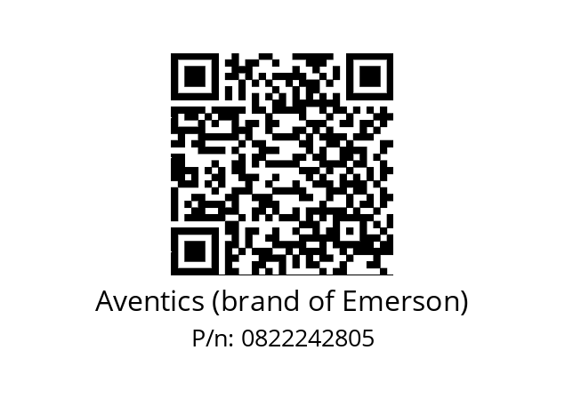   Aventics (brand of Emerson) 0822242805