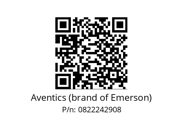   Aventics (brand of Emerson) 0822242908