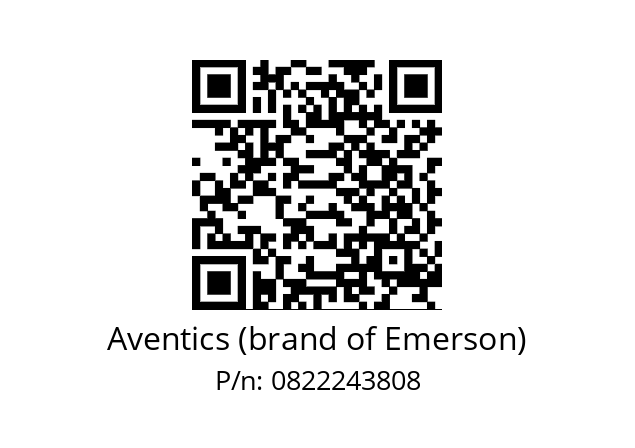   Aventics (brand of Emerson) 0822243808