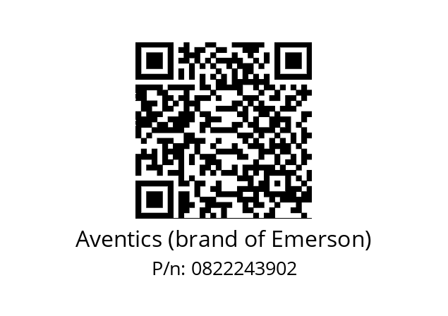   Aventics (brand of Emerson) 0822243902